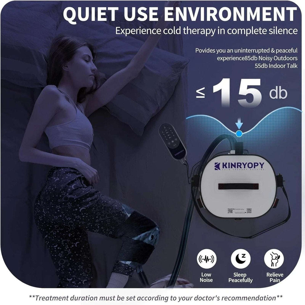Kinryopy Shoulder Cold Therapy Machine Programmable Timer Portable Ice System