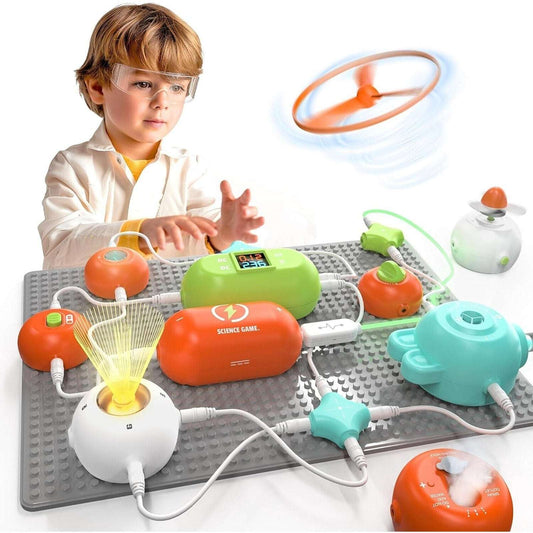 Science Kit STEAM Circuit Block Projects Learn Circuits, Create a Light Show +++