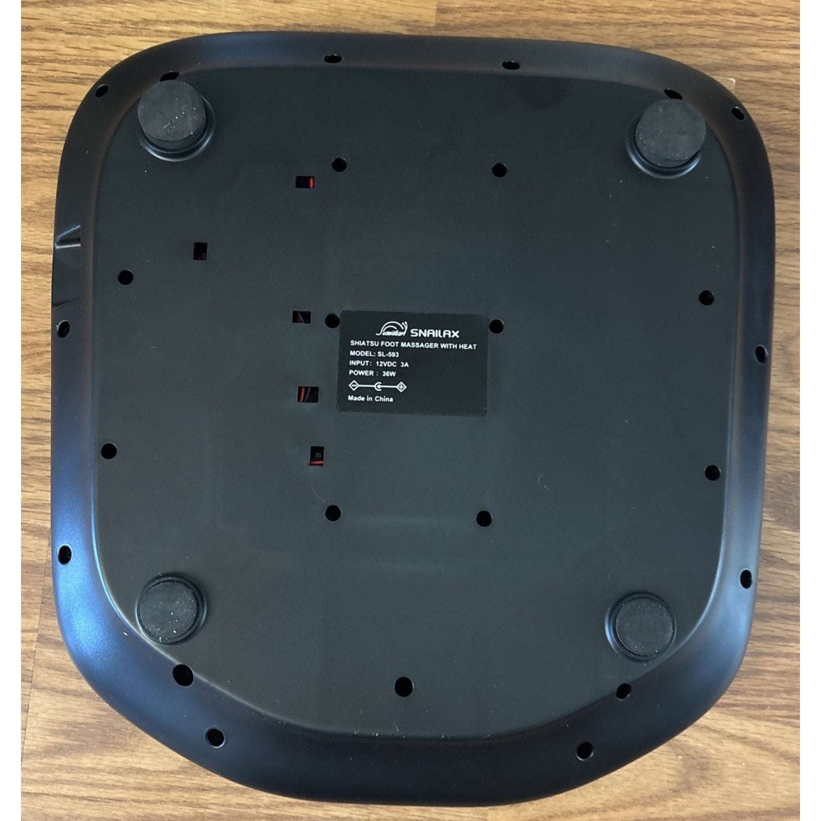 Snailax Shiatsu Foot Massager Deep Kneading Massager with Heat & Washable Cover