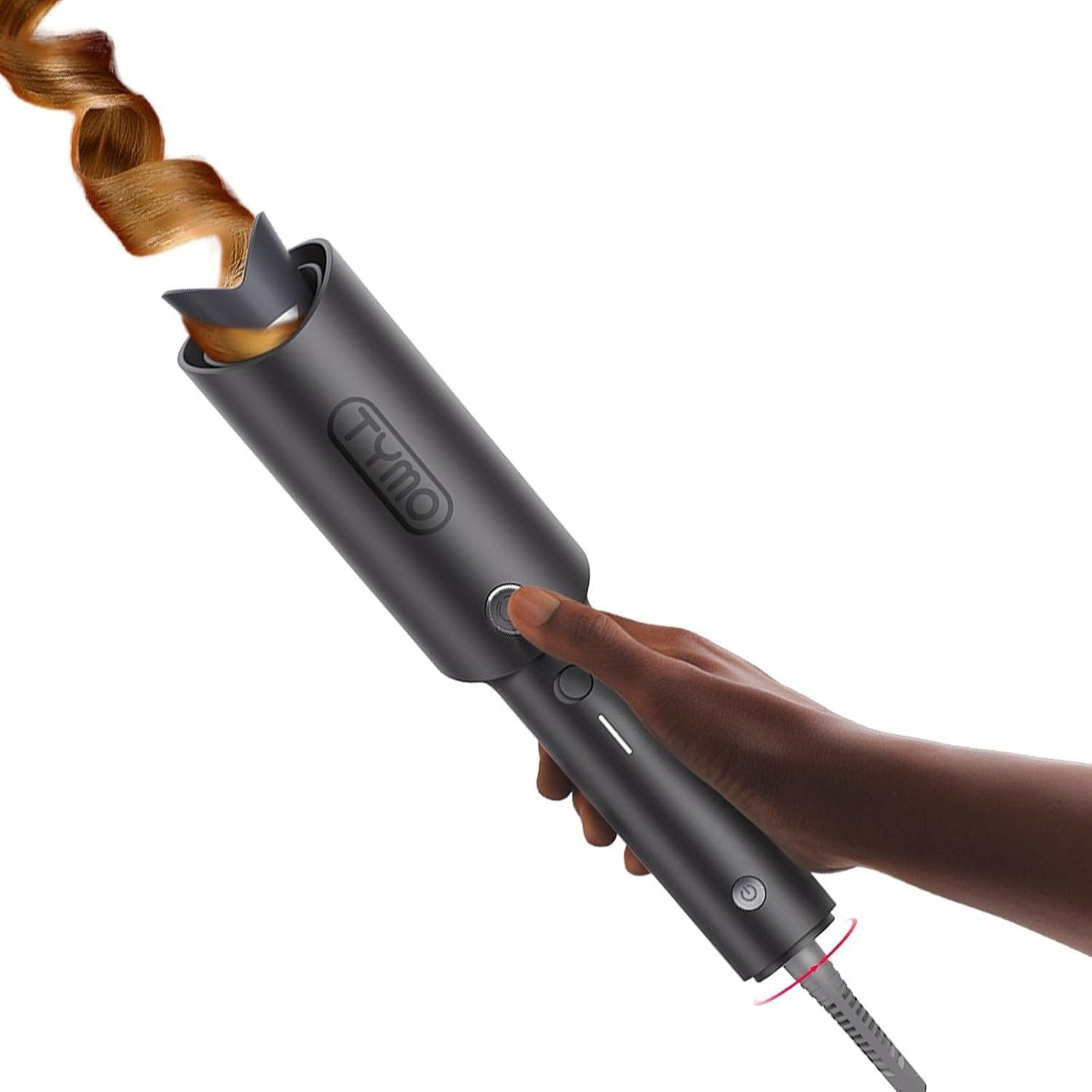 TYMO CURLPRO 1" Automatic Rotating Curling Iron Wand Beach Waves NEW!