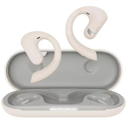 OpenRock S Open-Ear Air Conduction Earbuds Bluetooth 5.3 Wireless Over-Ear Cream
