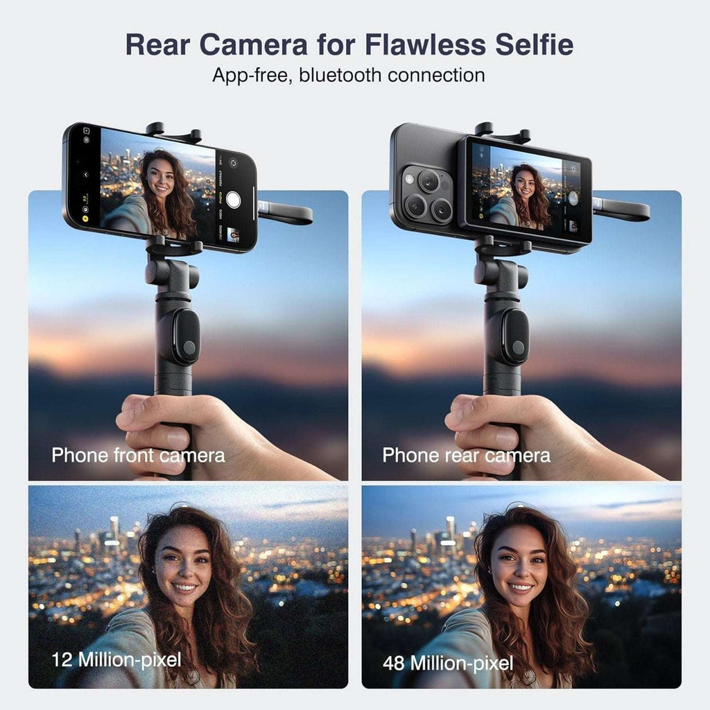 TTQ Vlog Screen Selfie Video Monitor TF39 Magnetic Remote Control NewOB No USB-C
