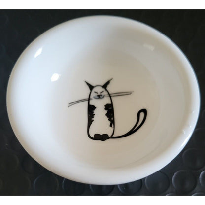 Socosy Super Cute Cat 6 Ceramic Sauce Dish/Seasoning Dish/Sushi Soy Dipping Bowl