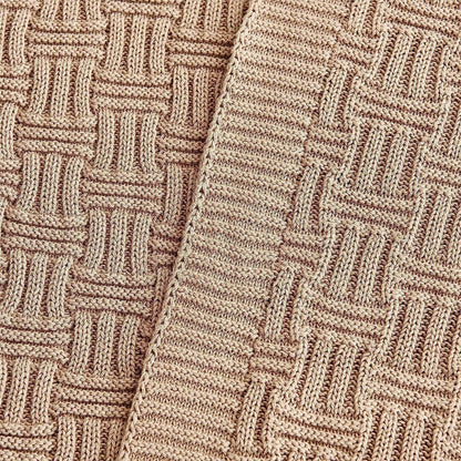 LONGHUI Khaki Cable Knit Soft & Cozy Throw Blanket, Bedding, Home Decor