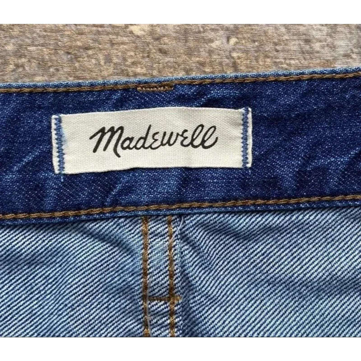 Madewell The Perfect Vintage Jean Metallic Tuxedo Edition Size 27 Women's