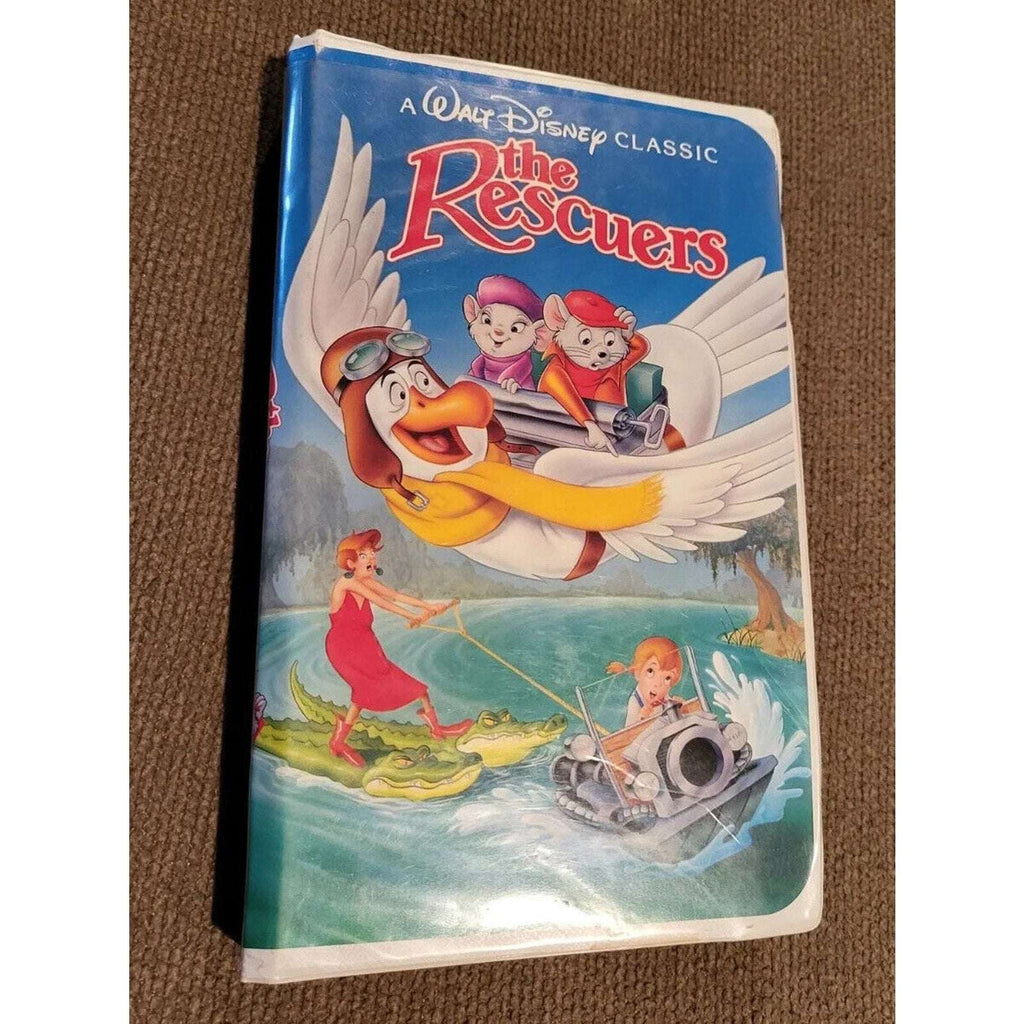 Walt Disney's The Classics The Rescuers VHS ** Black Diamond Edition #1399 1992