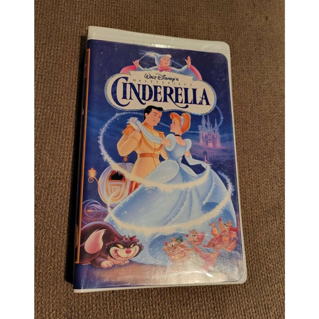 Walt Disney's Cinderella VHS 1995 Masterpiece Collection # 5265 VHS with inserts