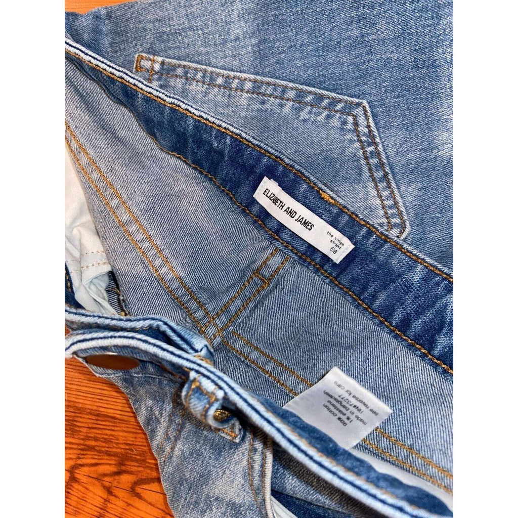 ELIZABETH AND JAMES The Vintage Straight High Rise Jeans Sz 6 - 28