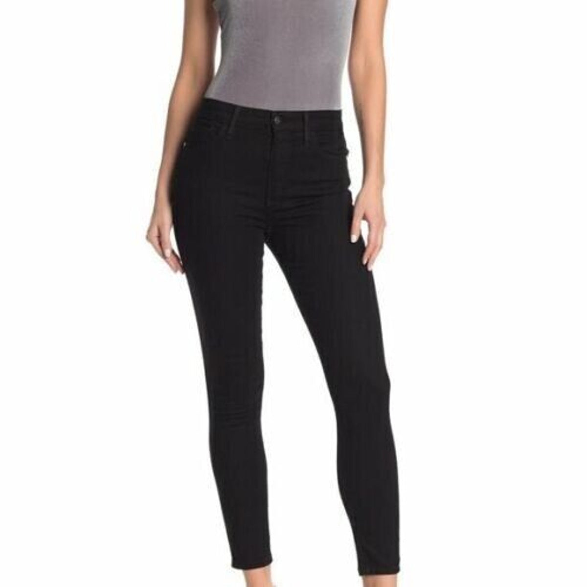 Sam Edelman The Stiletto High Rise Skinny Ankle Black Jeans Size 27