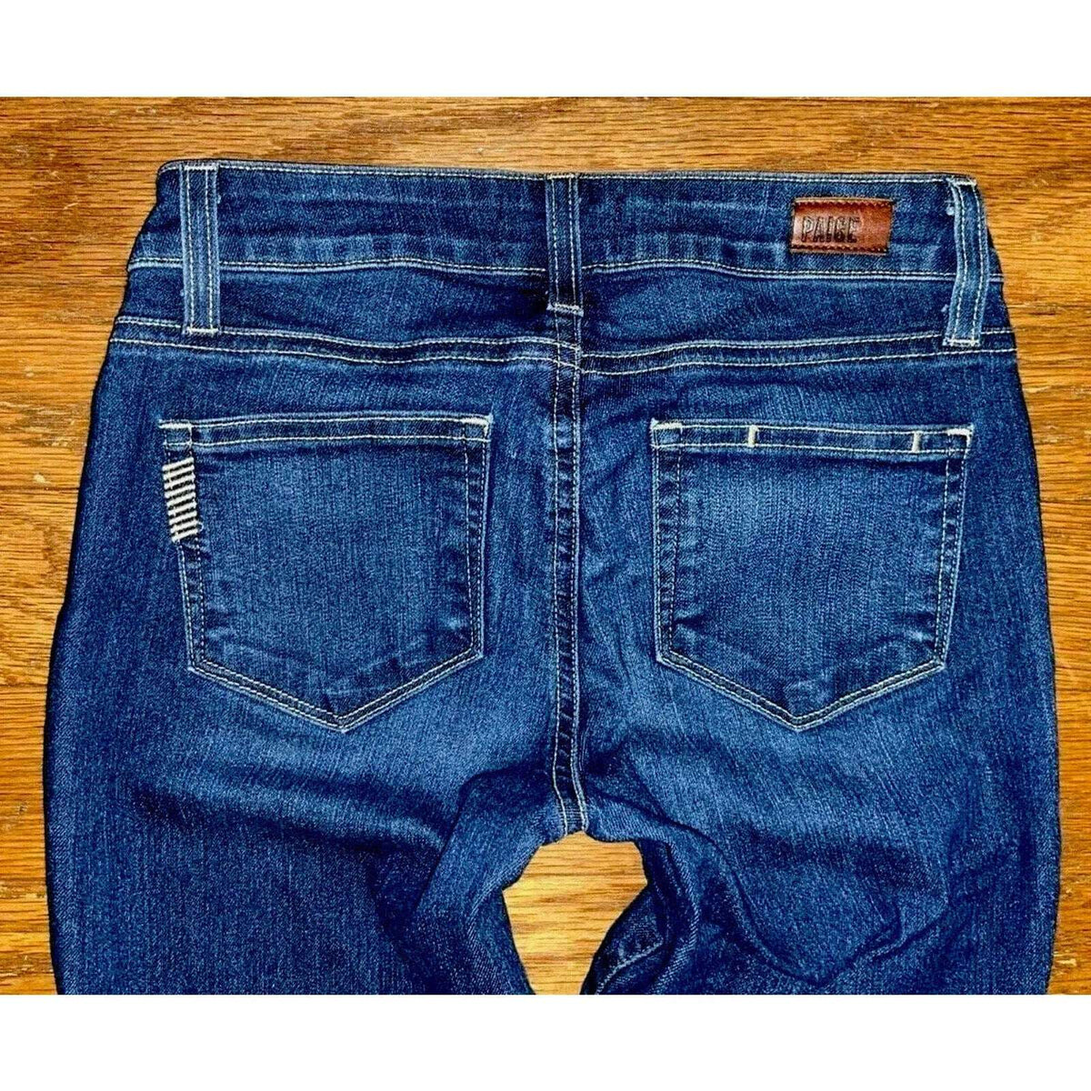 PAIGE VERDUGO ANKLE Low Rise Skinny Leg Stretch Jeans Size 25