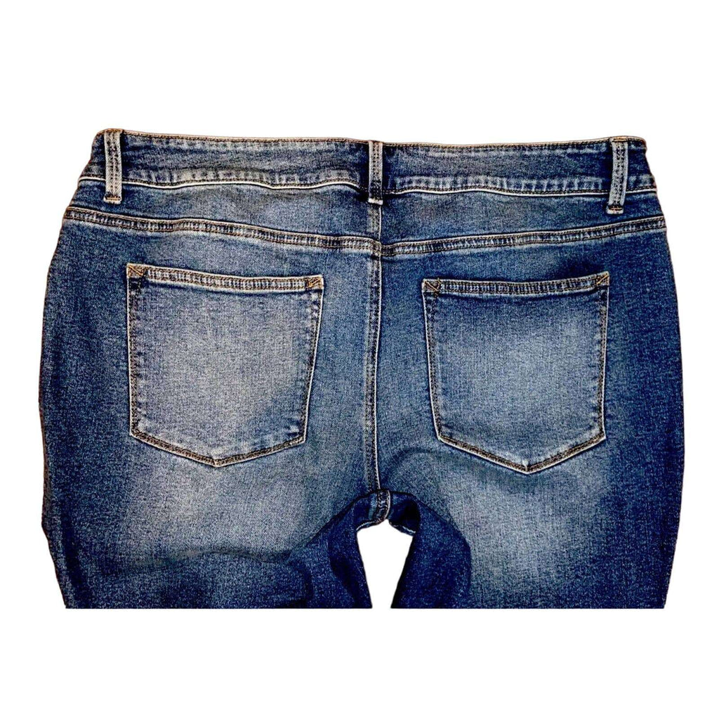 MAURICES High Rise Skinny Leg Distressed Jeans Sz 20W W 40 x L 29
