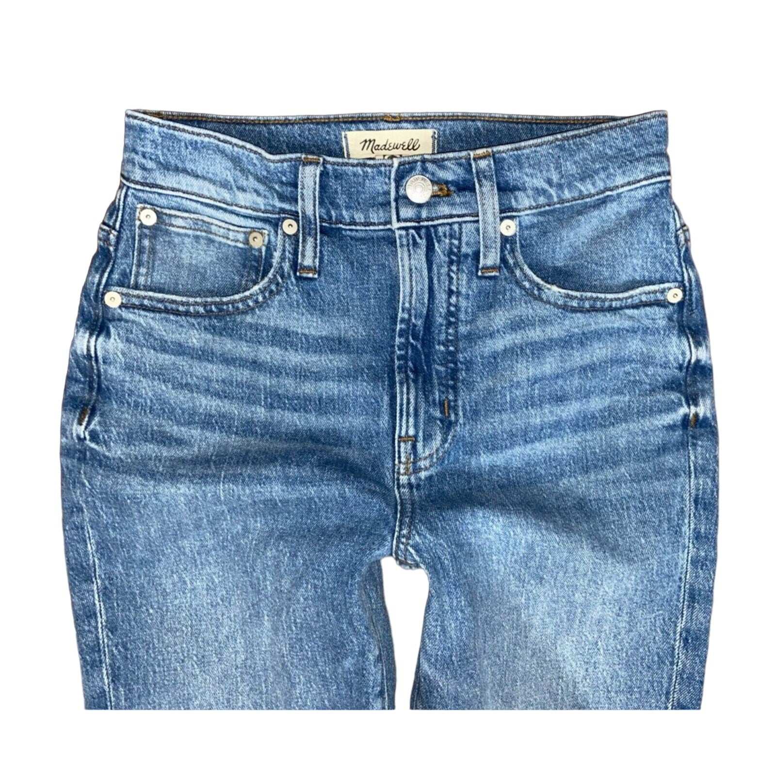 MADEWELL The Perfect Vintage Jean in Ainsworth High Rise Straight Size 24