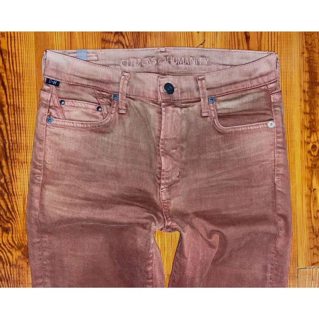 CITIZENS OF HUMANITY Antique Iridescent Mid Rise Skinny Jeans Size 27