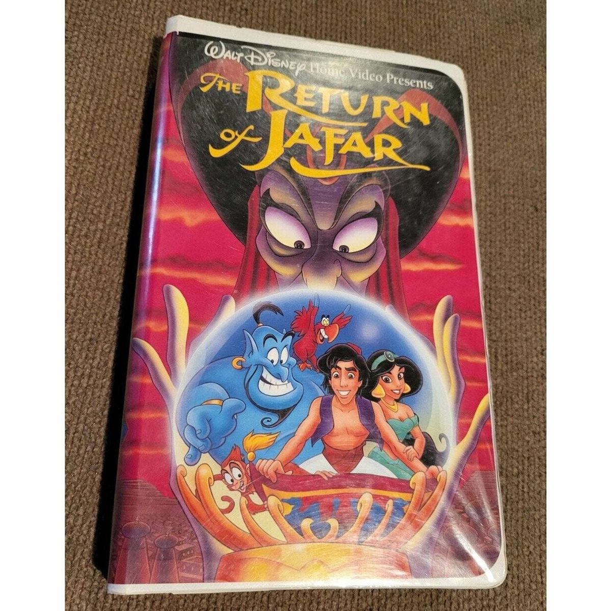Walt Disney's The Return of Jafar VHS 1994 #2237