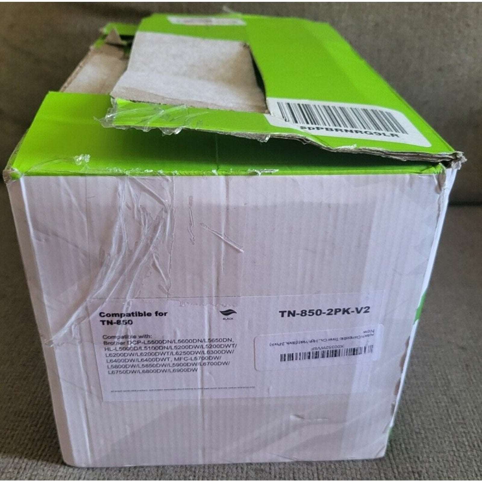 Premium Toner Cartridge TN-850 High Yield Black 2Pack TN-850-2PK-V2 For Brother