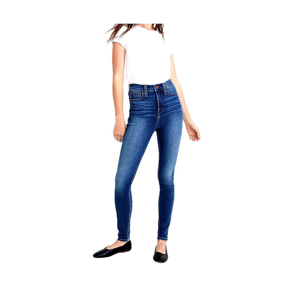 Madewell Roadtripper Jeans in Bosner Wash High Rise Skinny Leg Size 27