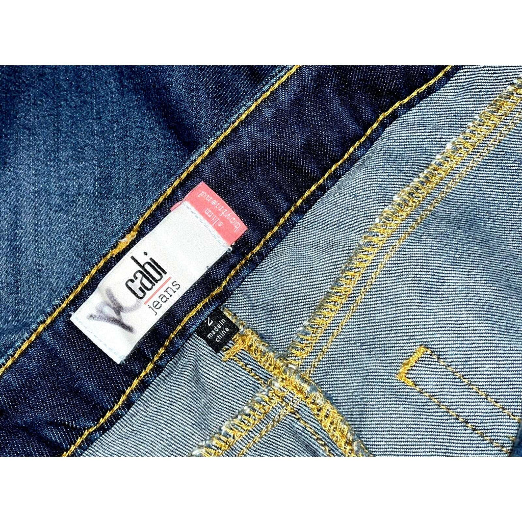 cabi Slim Boyfriend Relaxed Distressed Jeans Size 2 (W 29 x L 31)
