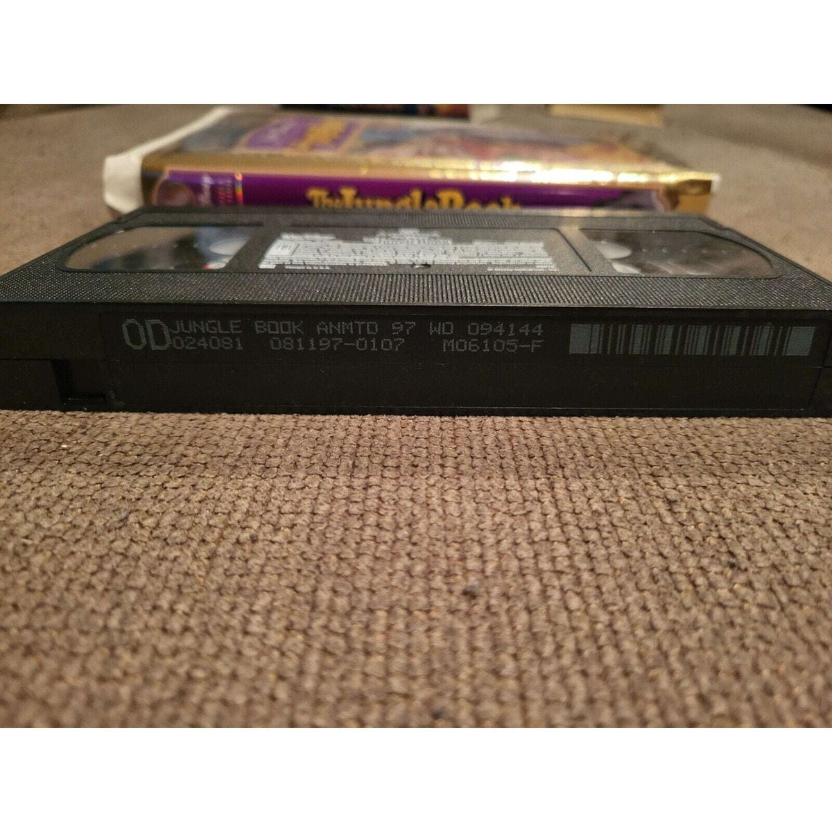 Walt Disney's The Jungle Book 30th Anniversary Limited Edition Masterpiece VHS
