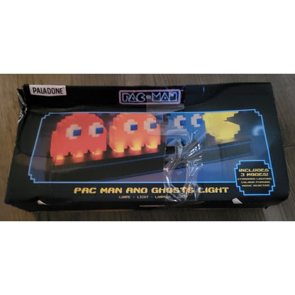 Pac-Man and Ghost Light Lamp 3 Modes - Music Reactive - Video Game Collectable