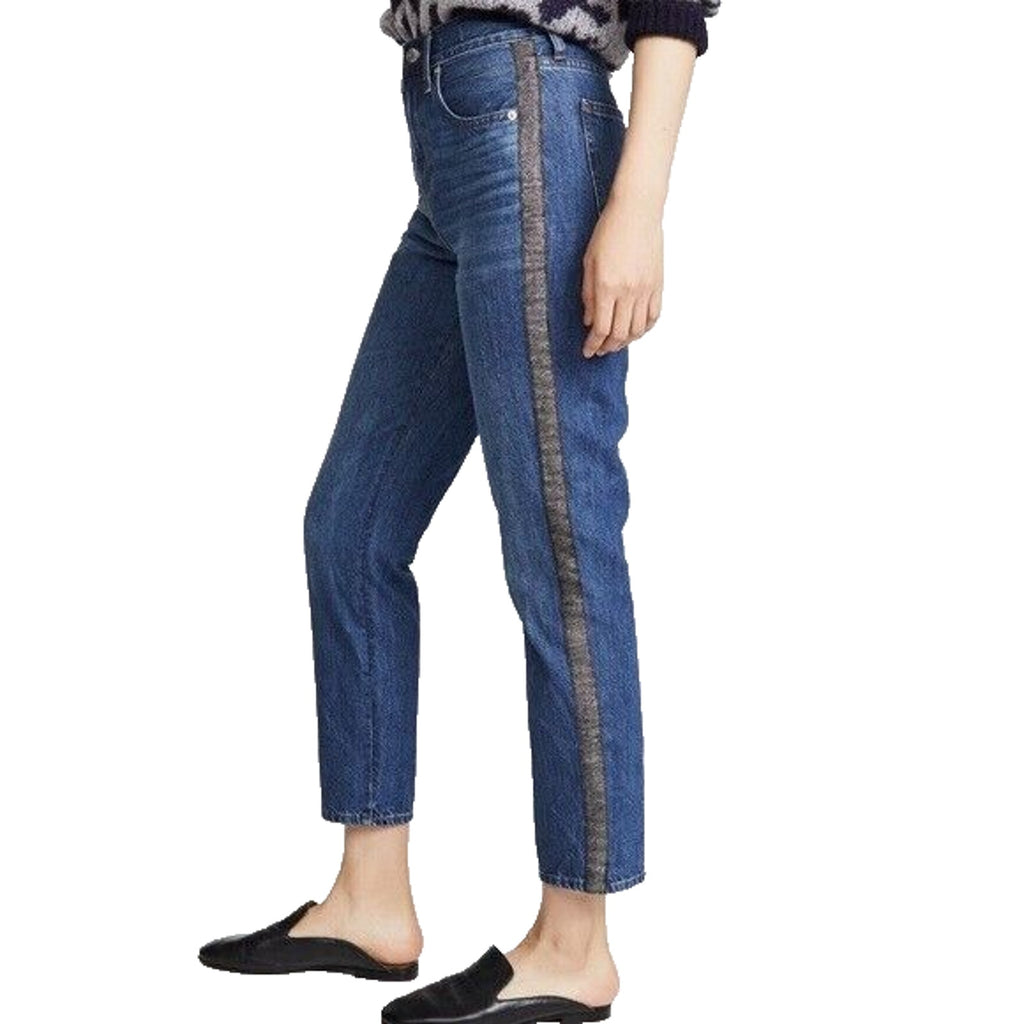Madewell The Perfect Vintage Jean Metallic Tuxedo Edition Size 27 Women's