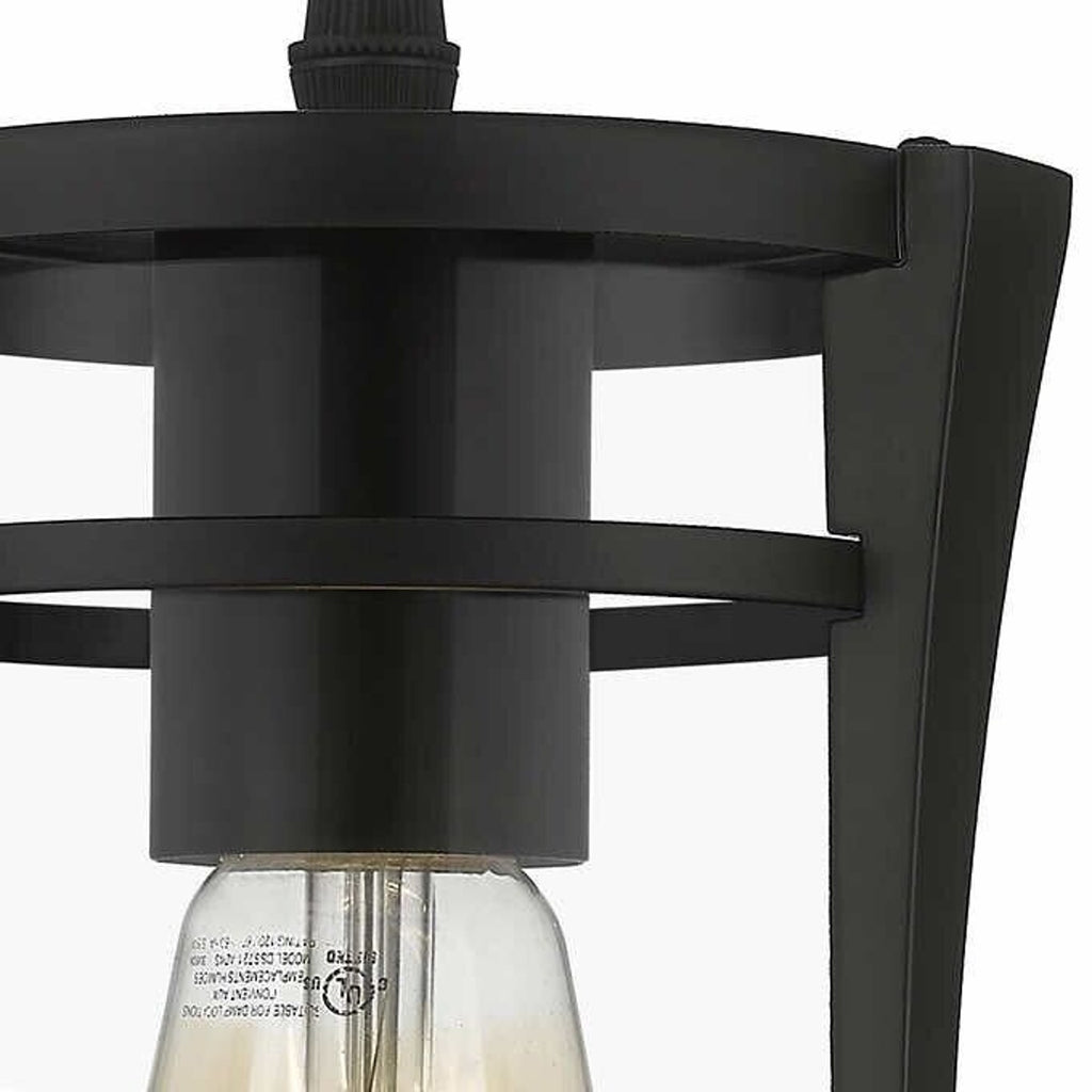 Ove Decors Joakim Industrial Modern Farmhouse Single Pendant Light Color: Black