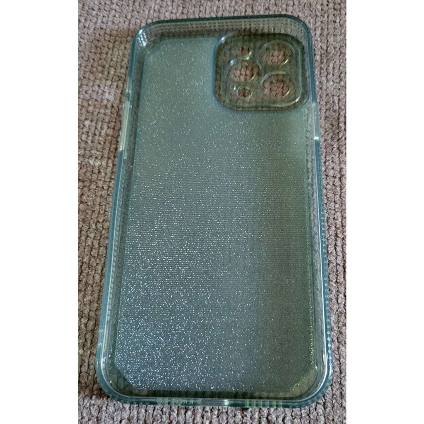 CASE Mobile Jelly Case for iphone 12 Pro Max 6.7 inch in Green Shimmer