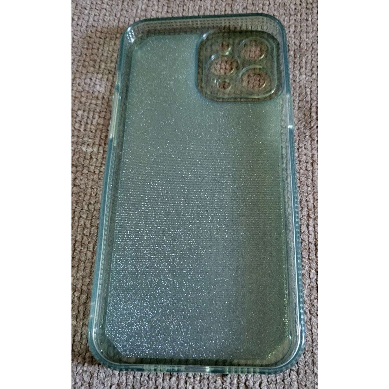 CASE Mobile Jelly Case for iphone 12 Pro Max 6.7 inch in Green Shimmer