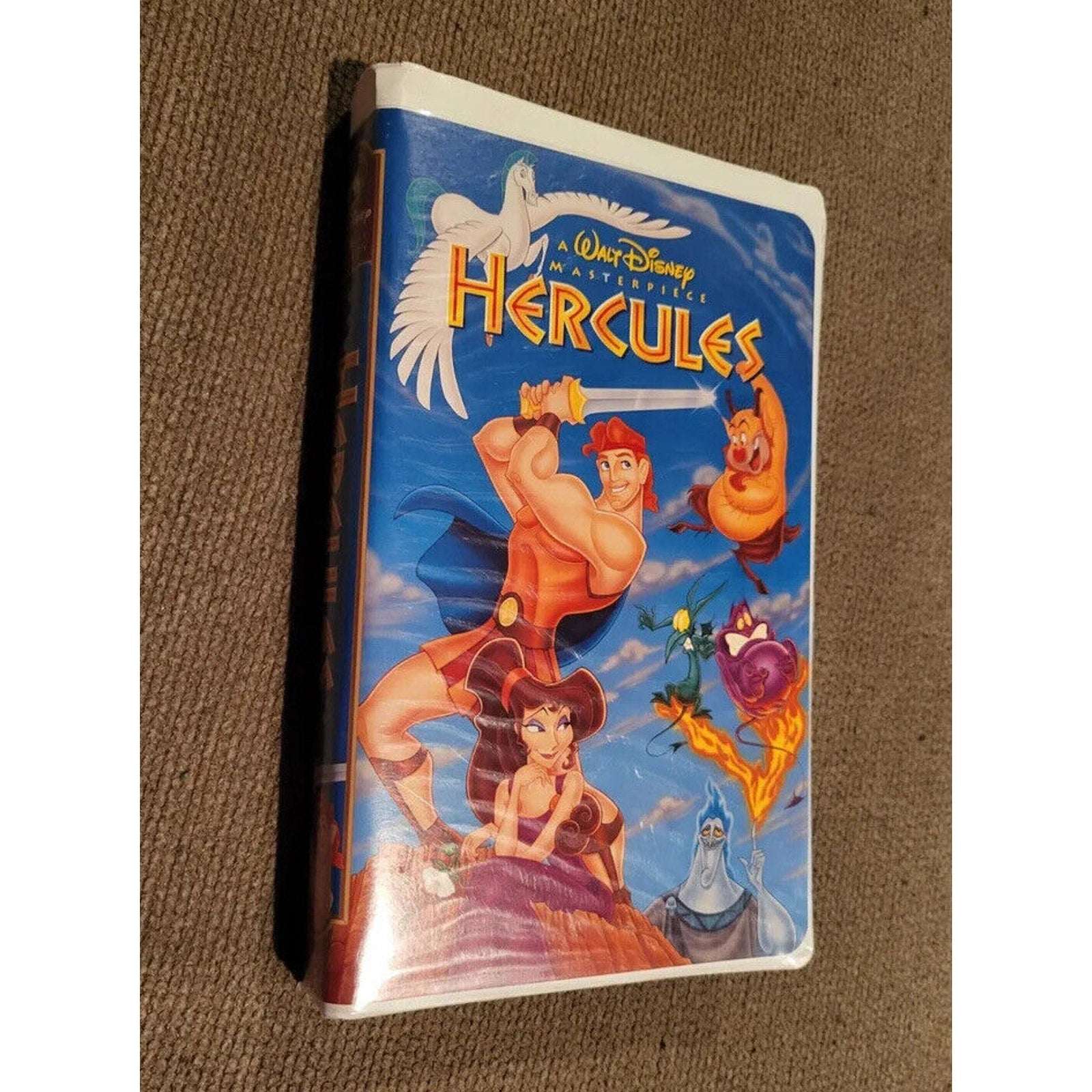 Walt Disney's Hercules 1997 Masterpiece Collection Walt Disney VHS With Inserts
