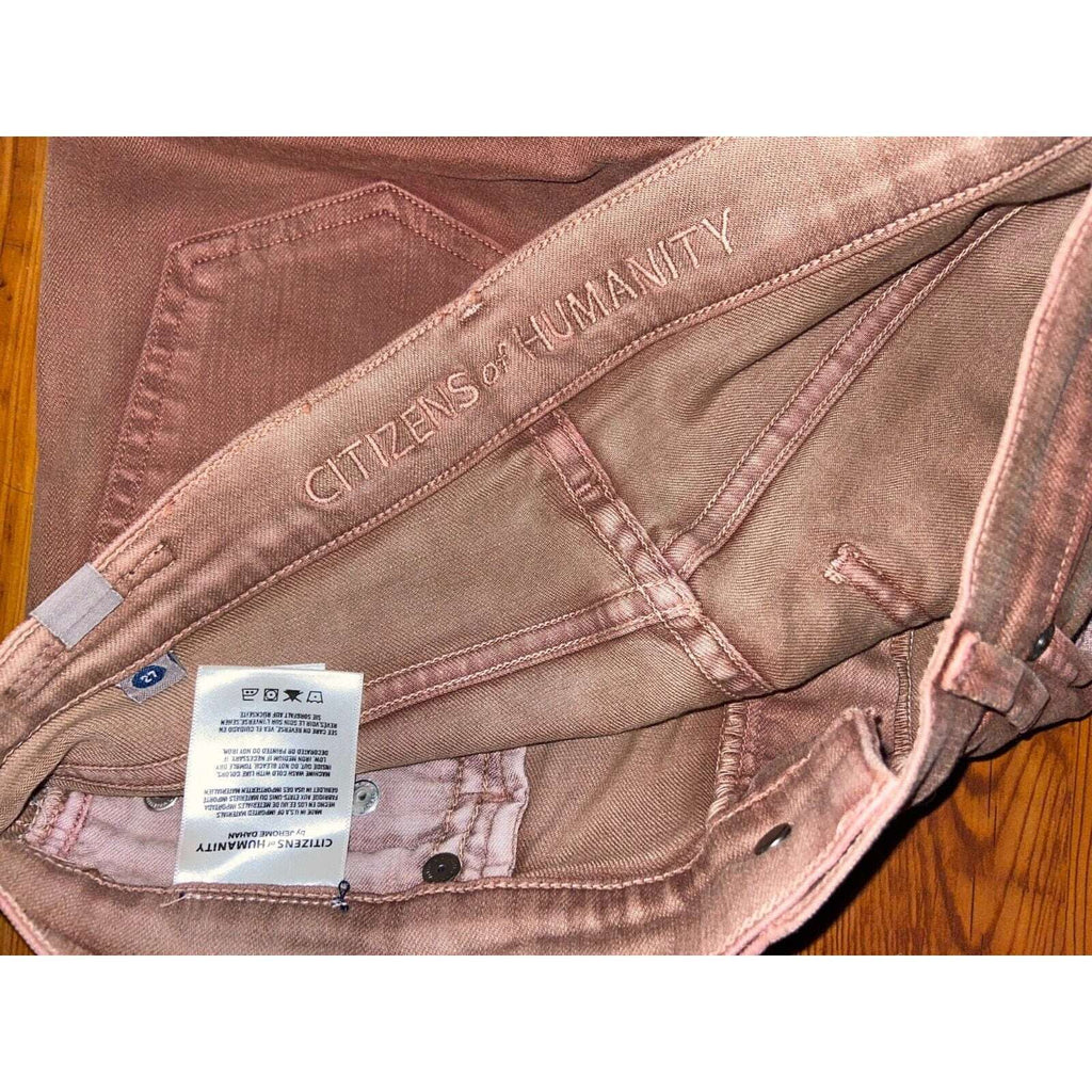 CITIZENS OF HUMANITY Antique Iridescent Mid Rise Skinny Jeans Size 27