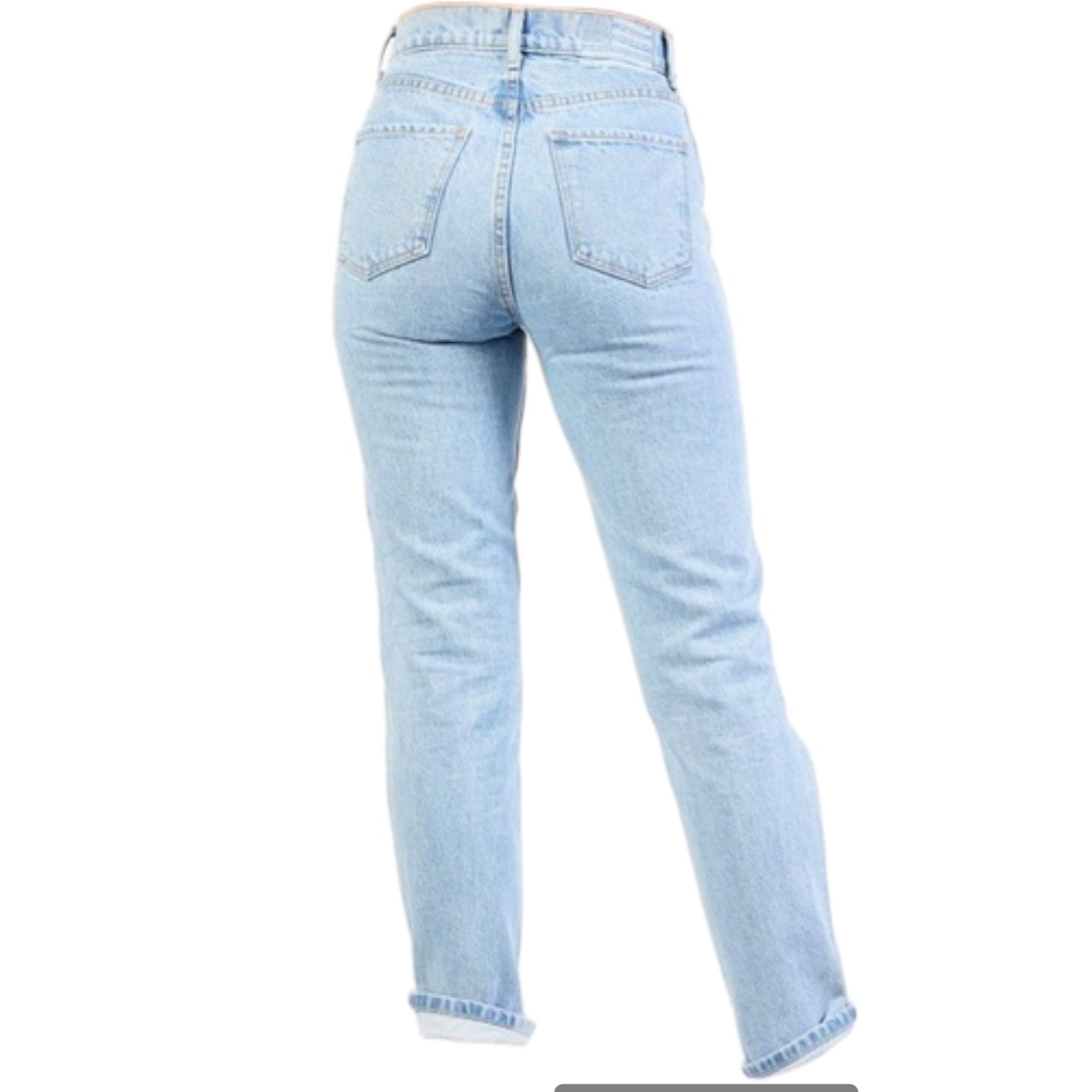 REVICE 90's Ex Boyfriend Button Fly High Rise Straight Relaxed Jeans Size 27