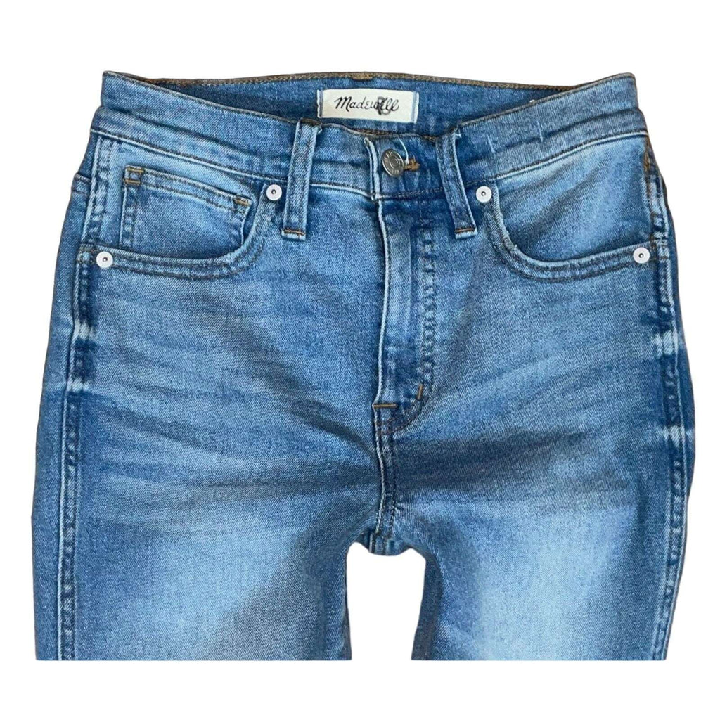 Madewell 10” High-Rise Skinny Crop Jeans in Horne Wash Size 25