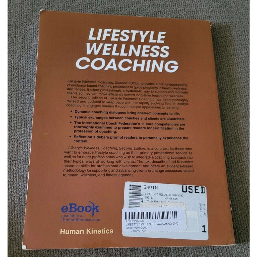 Lifestyle Wellness Coaching by Madeleine Mcbrearty and James Gavin (2013, Trade