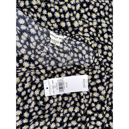 NEW! AE American Eagle Daisy Halter Mini Dress Size S (Small)