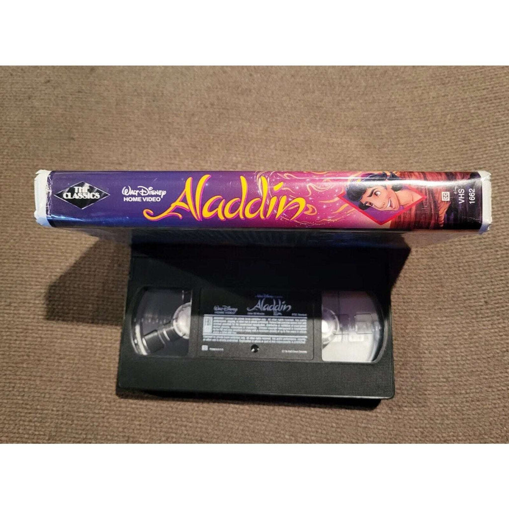 Walt Disney's Classic Aladdin VHS ** Black Diamond Edition 1993 #1662
