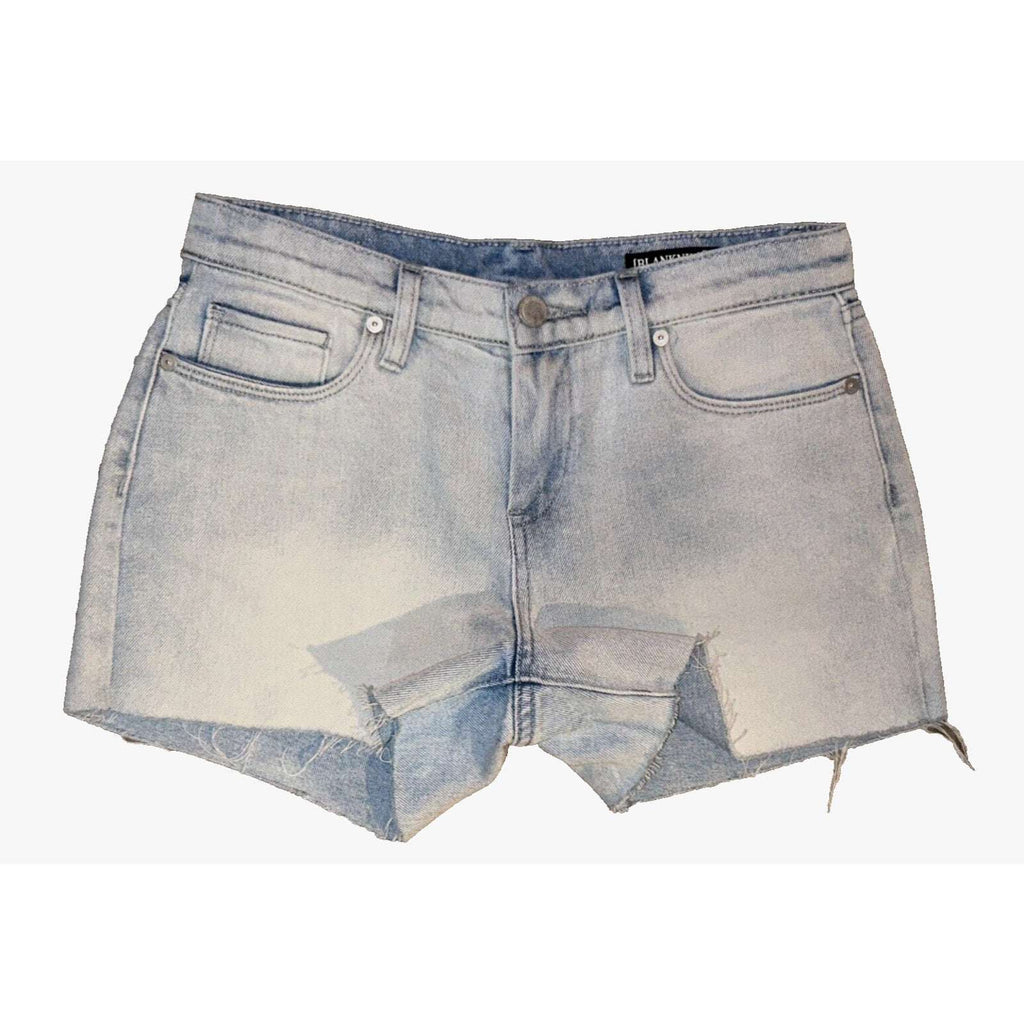 BLANK NYC The Fulton Roll Up Short Fray Hem Denim Jean Shorts Size 26