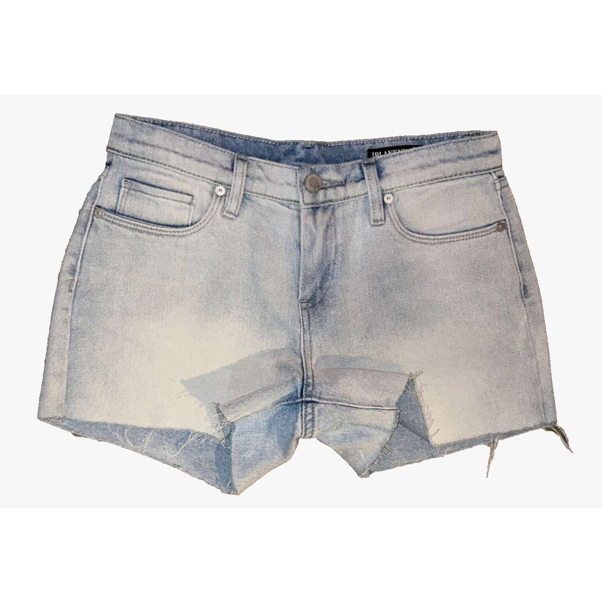 BLANK NYC The Fulton Roll Up Short Fray Hem Denim Jean Shorts Size 26