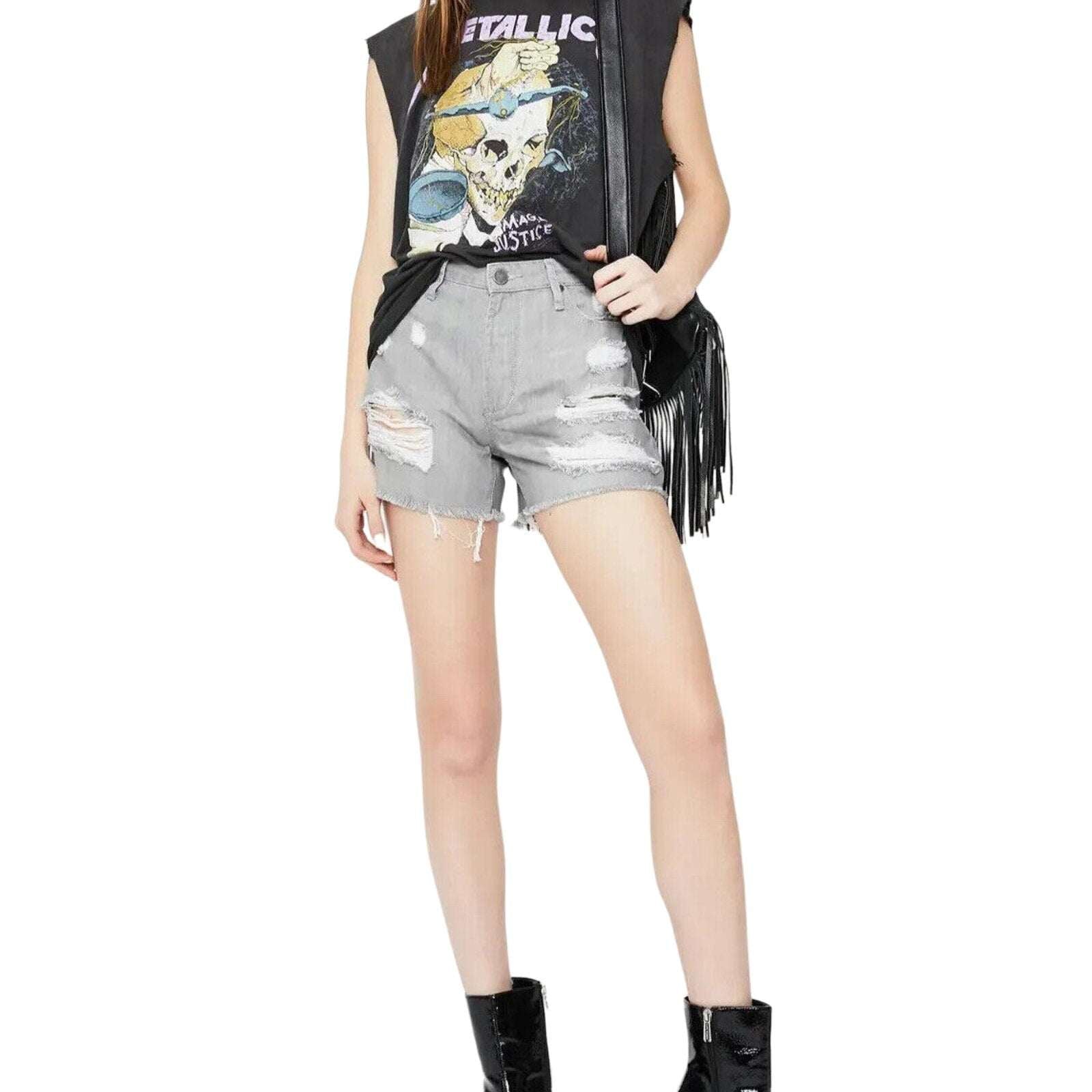 ARTICLES OF SOCIETY Meredith in Nova Sz 27 High Rise Vintage Shorts NEW!