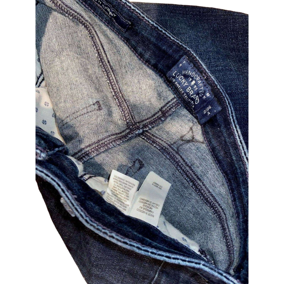 LUCKY BRAND Hayden Skinny Leg Mid Rise Stretch Jeans Sz 2 / 26 A