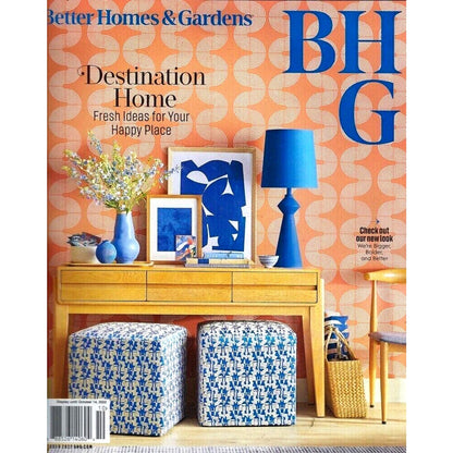 BETTER HOMES and GARDENS MAGAZINE OCTOBER 2022 DESTINATION HOME