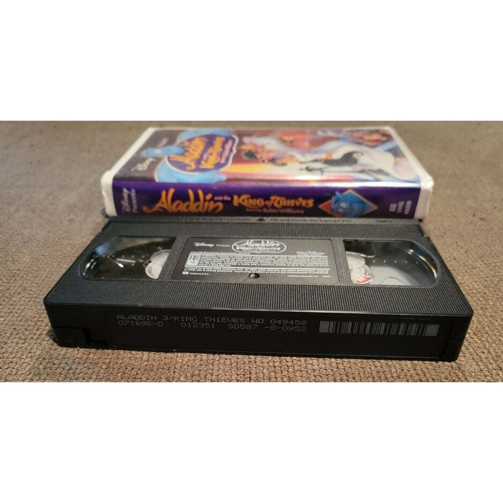 Walt Disney's Aladdin and the King of Thieves 1996 VHS #4609