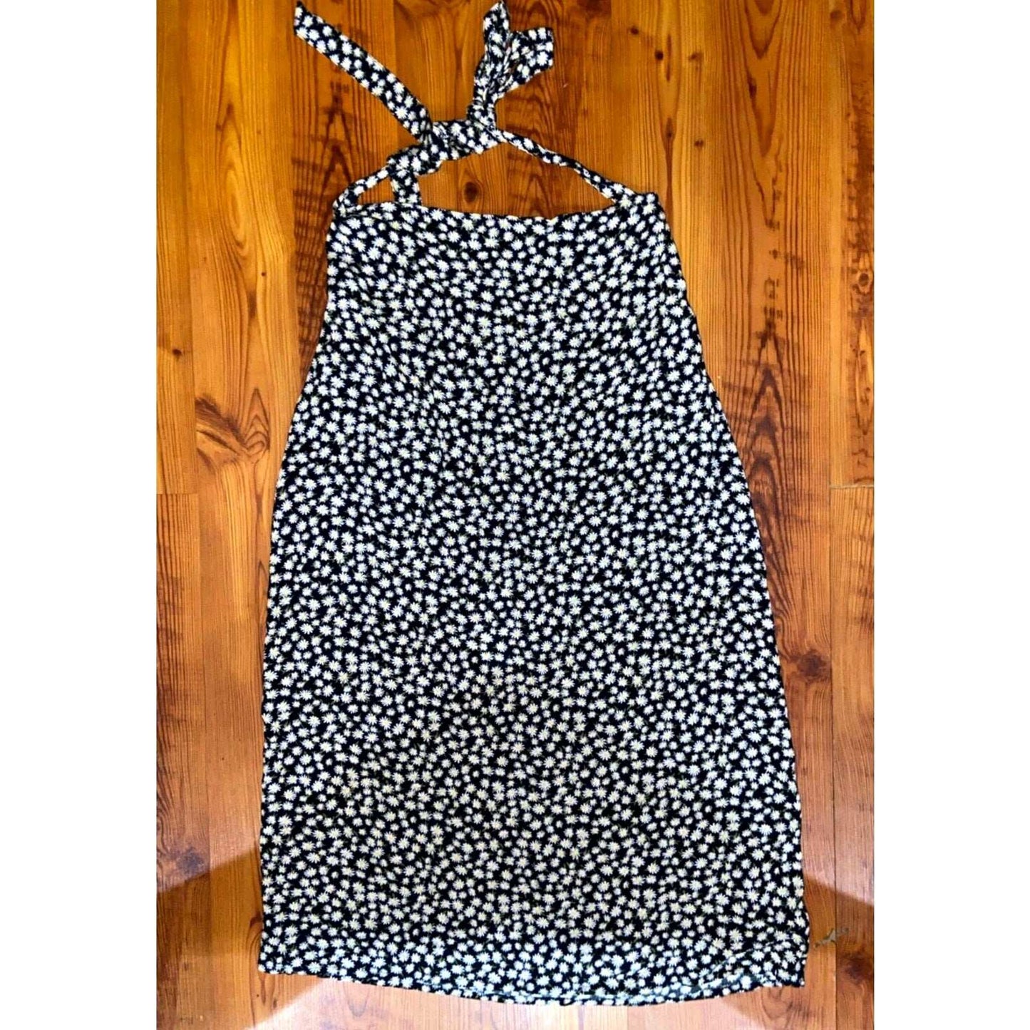 NEW! AE American Eagle Daisy Halter Mini Dress Size S (Small)