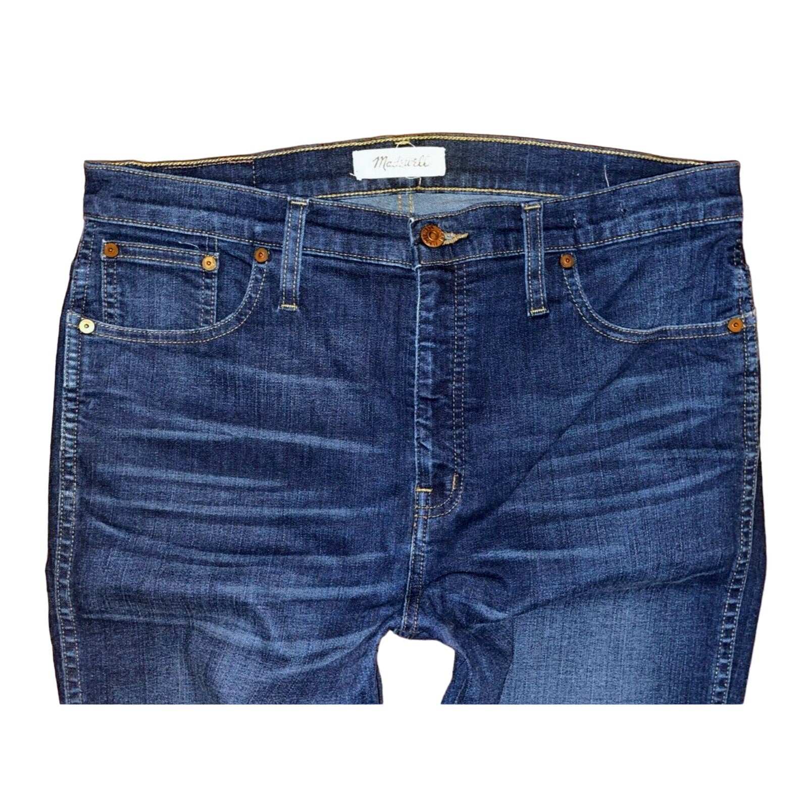 MADEWELL 10" High Riser Skinny Skinny Ankle Jeans Size 32 W 33 x L 28
