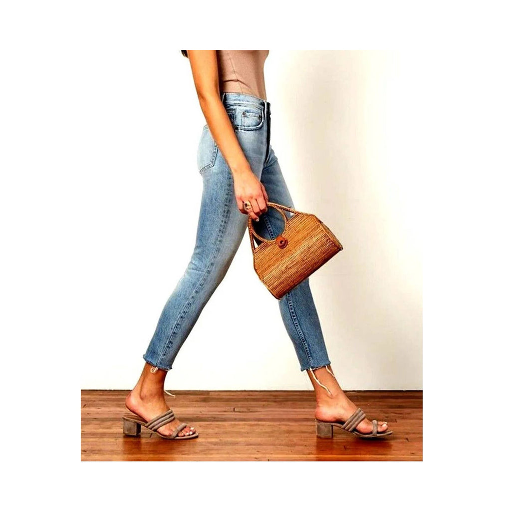 BOYISH Billy High Rise Distressed Relaxed Skinny Button Fly Jeans Sz 30