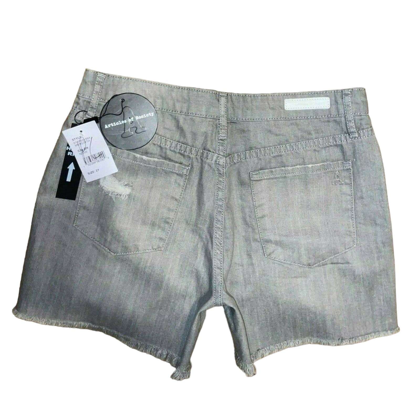 ARTICLES OF SOCIETY Meredith in Nova Sz 27 High Rise Vintage Shorts NEW!