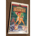 Bambi 55th Anniversary Walt Disney's Masterpiece Collection VHS Limited Edition