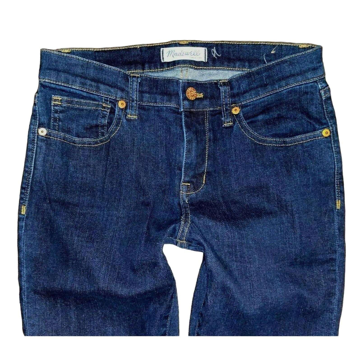 MADEWELL SKINNY SKINNY Mid Rise Classic Dark Jeans Sz 27