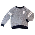 PINK Black White & Gray Varsity Pullover Style Sweater Sweatshirt Size S Small