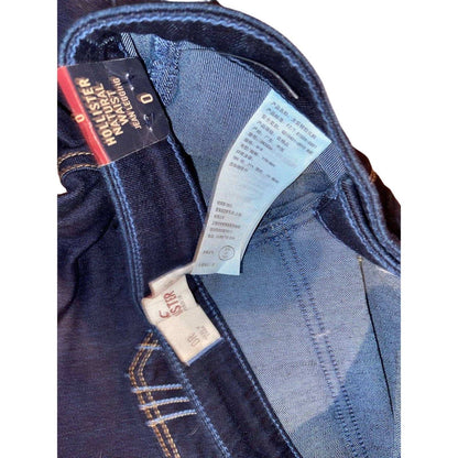 NWT's HOLLISTER Super High Natural Waist Skinny Jean Leggings Sz 0 W 24 x L 29