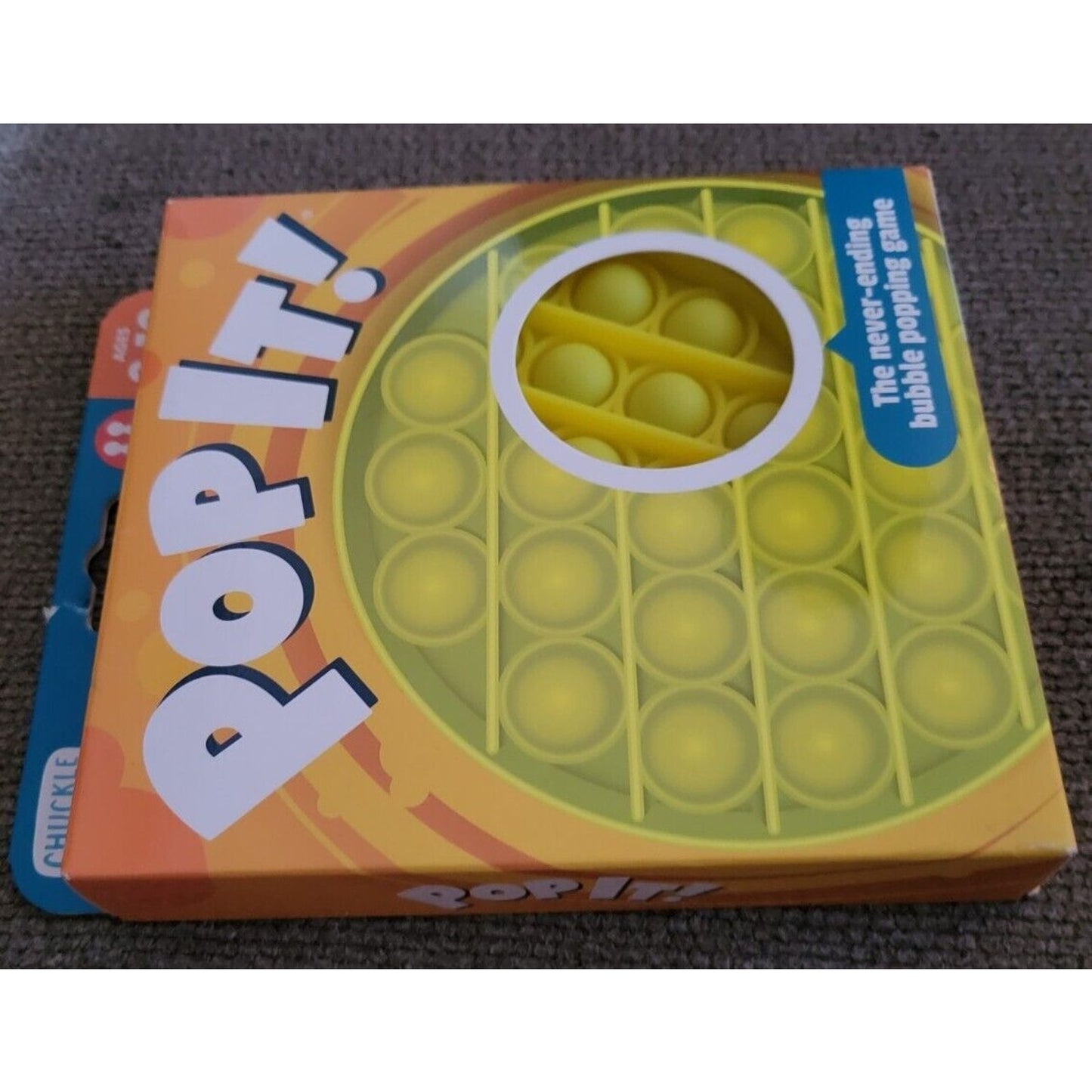 Chuckle and Roar Pop It! Fidget Toy - The Never-Ending Bubble Popping Game