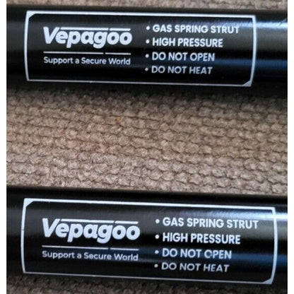 Vepagoo 20" Gas Spring Strut Lift Support 2Pk for RV Truck Tonnneau Cover